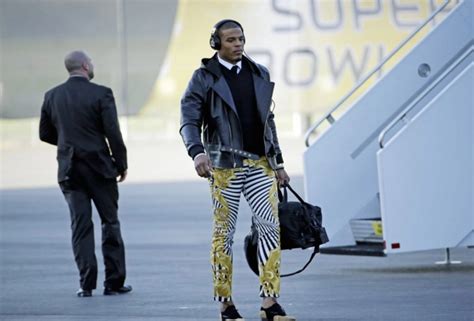 Men's Fashion Flash: Cam Newton's Versace Yellow Barocco 